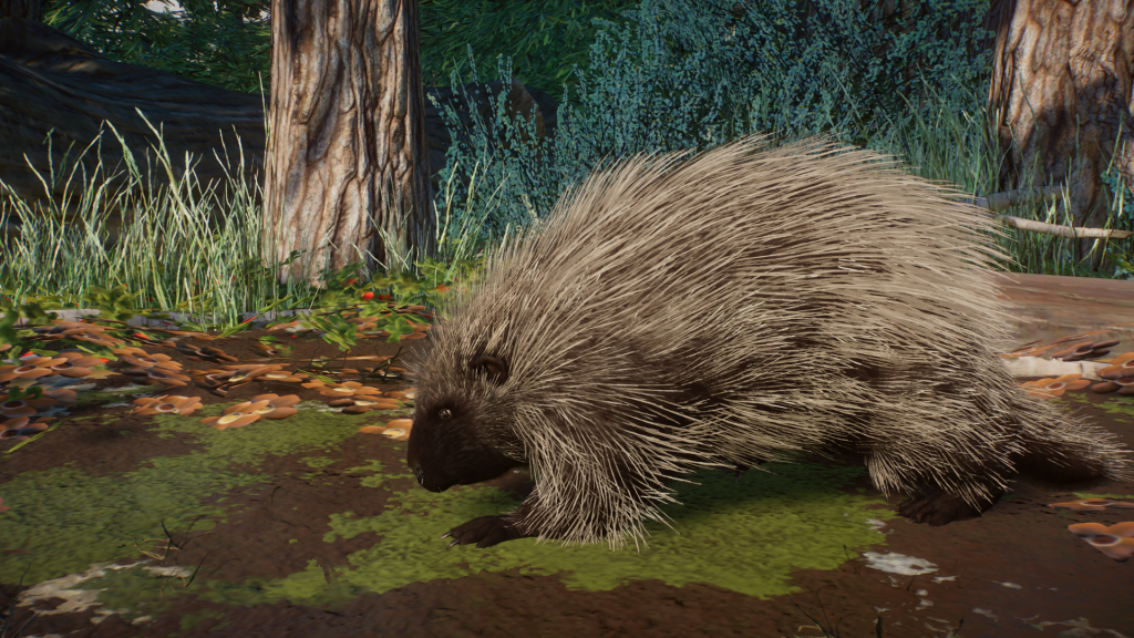 planet zoo north american porcupine