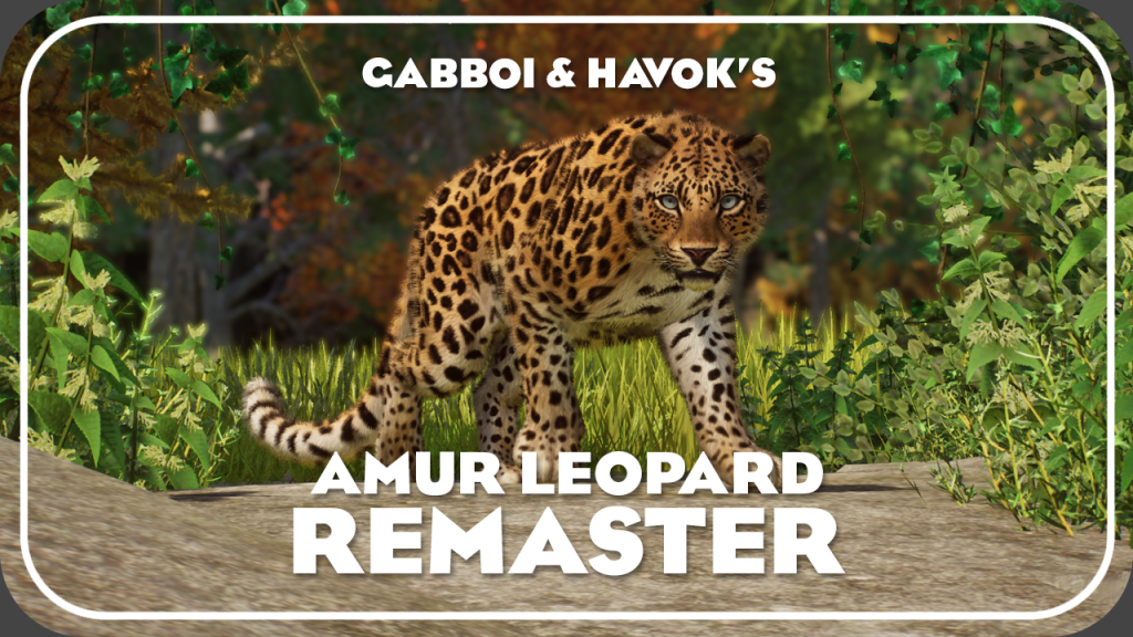 Amur Leopard Remaster 1.10 ACSE V1.0 | Planet Zoo Mod Download