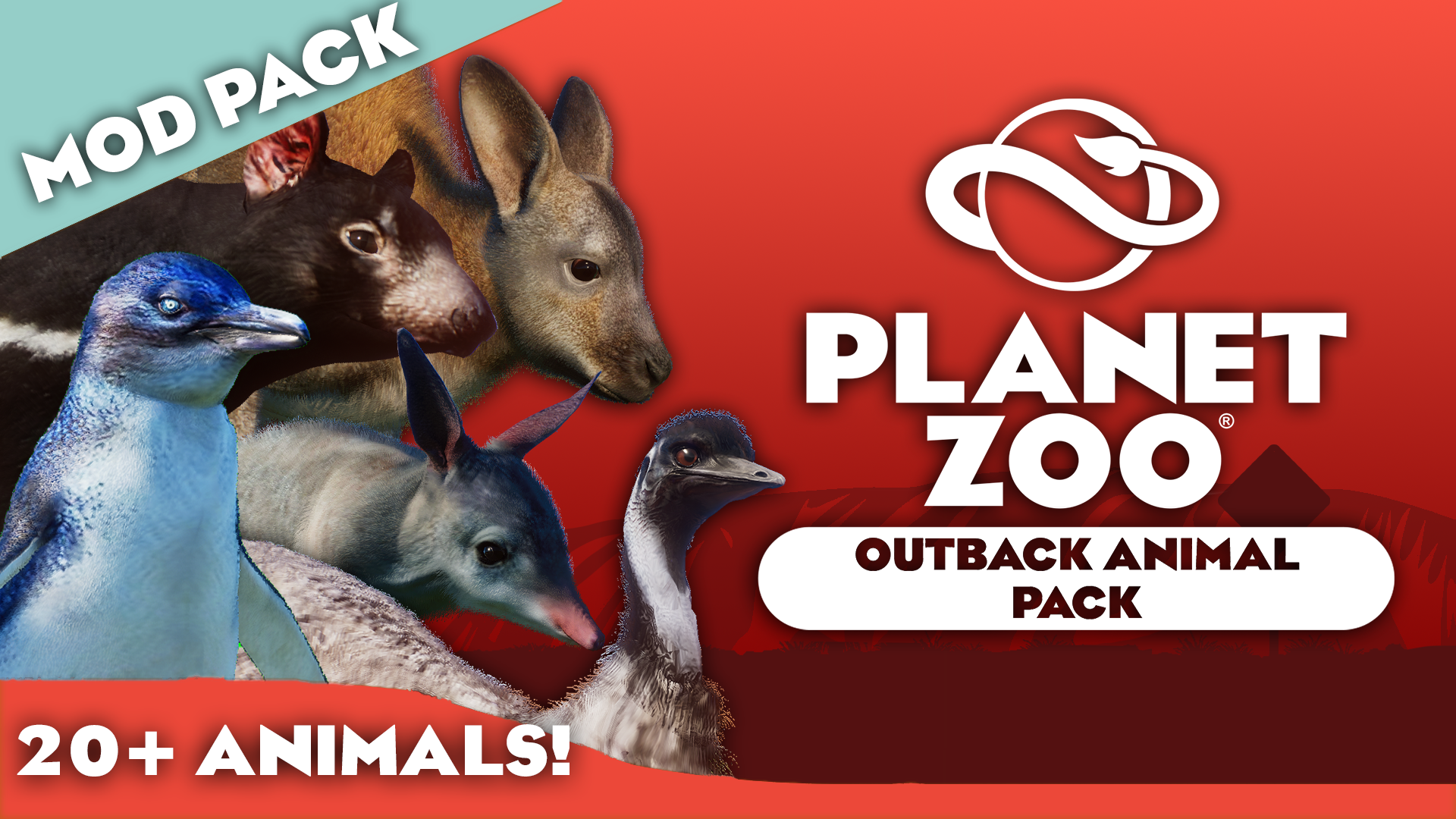 Outback Pack - Animal Pack  | Planet Zoo Mod Download