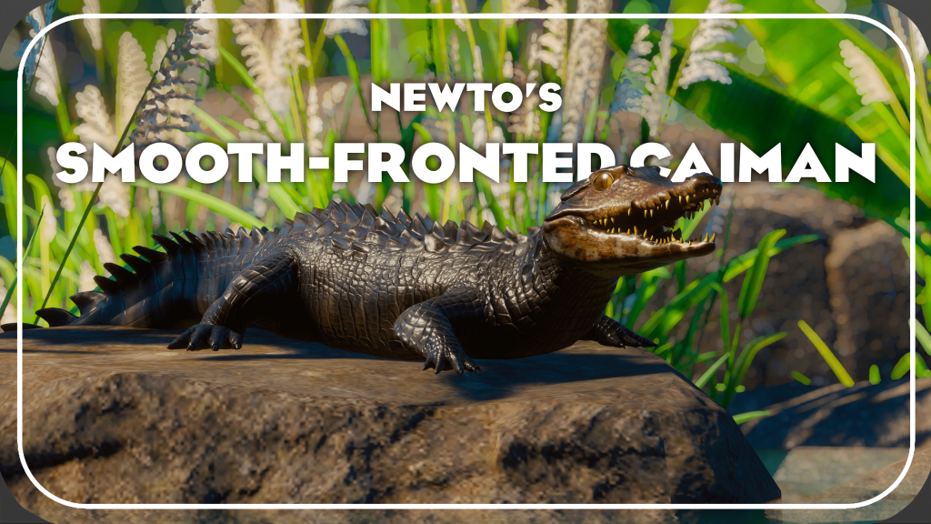 Smooth-Fronted Caiman - New Species V1.10 | Planet Zoo Mod Download